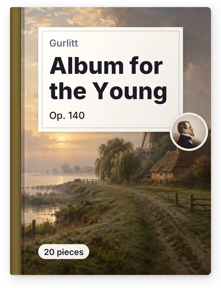 Gurlitt, Album for the Young, Op. 140, 20 pieces