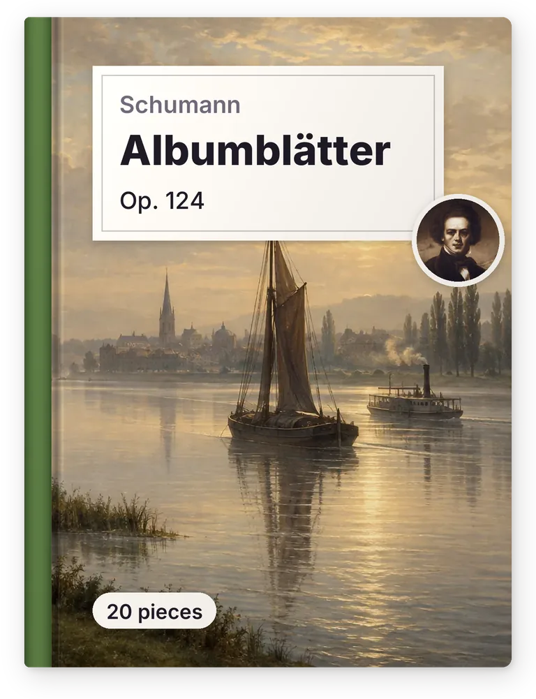Schumann, Albumblätter, Op. 124, 20 pieces