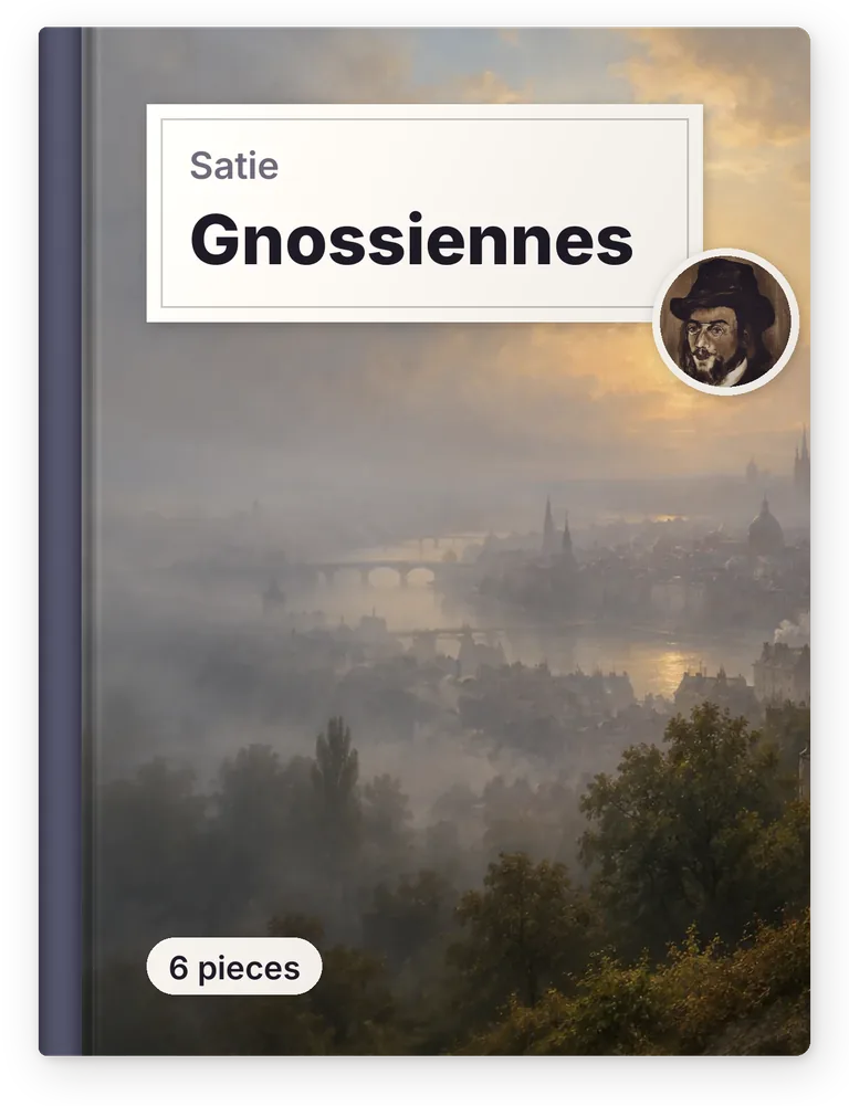 Satie, Gnossiennes, 6 pieces