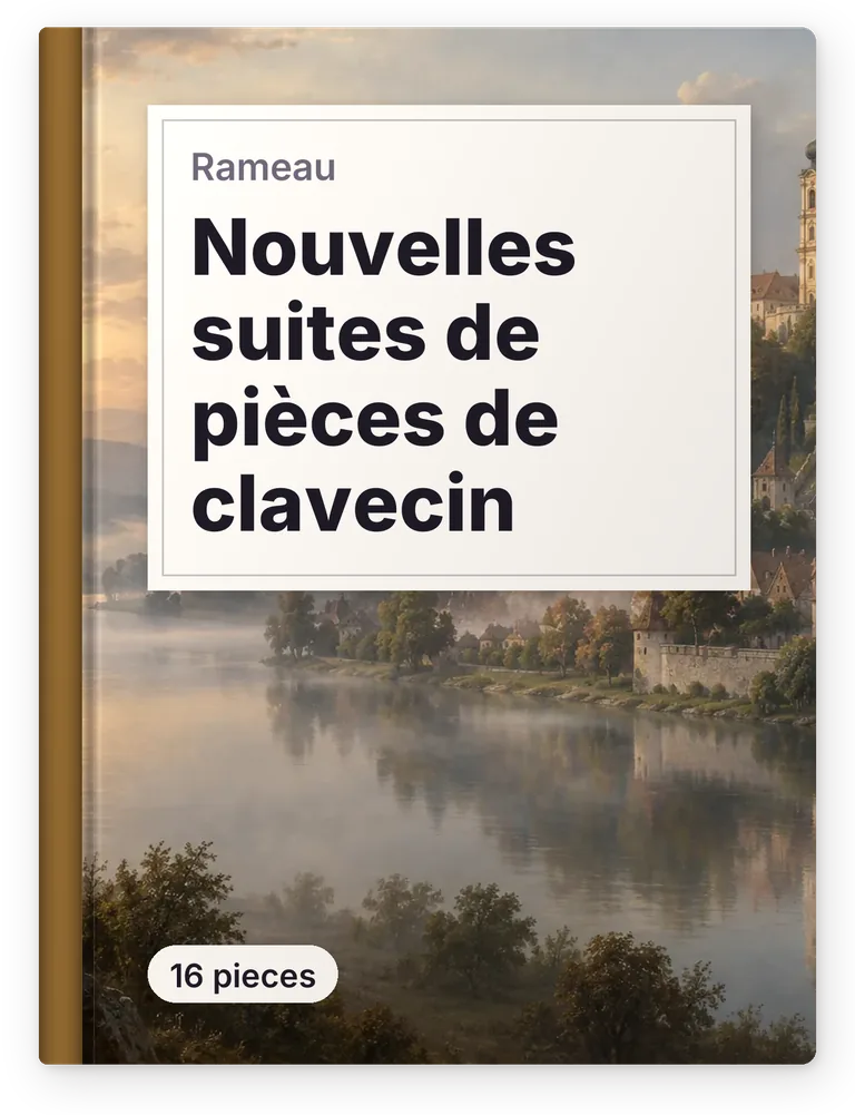 Rameau, Nouvelles suites de pièces de clavecin, 16 pieces