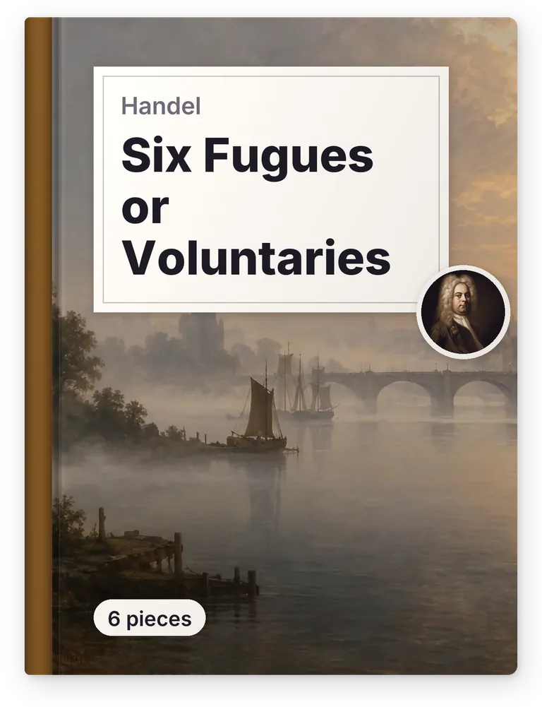 Handel, Six Fugues or Voluntaries, 6 pieces