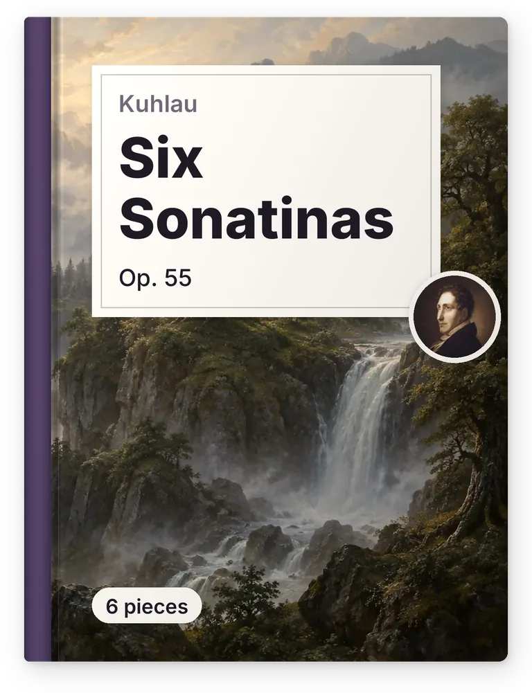 Kuhlau, Six Sonatinas, Op. 55, 6 pieces