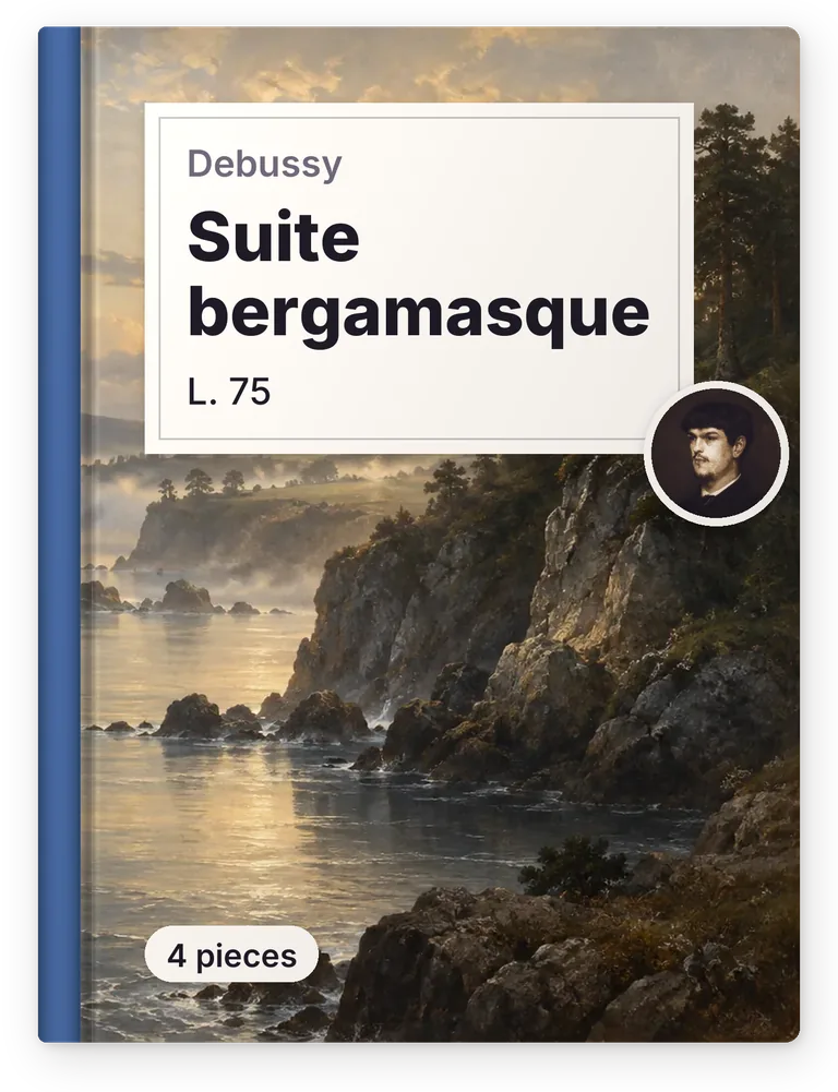 Debussy, Suite bergamasque, L. 75, 4 pieces