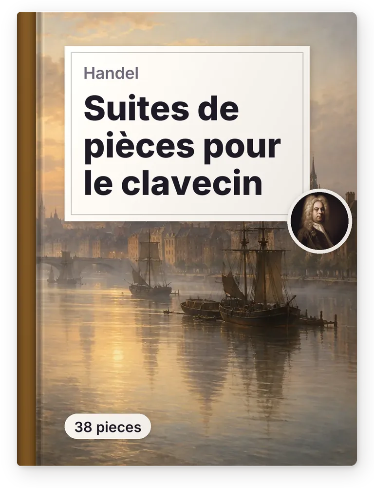 Handel, Suites de pièces pour le clavecin, 38 pieces