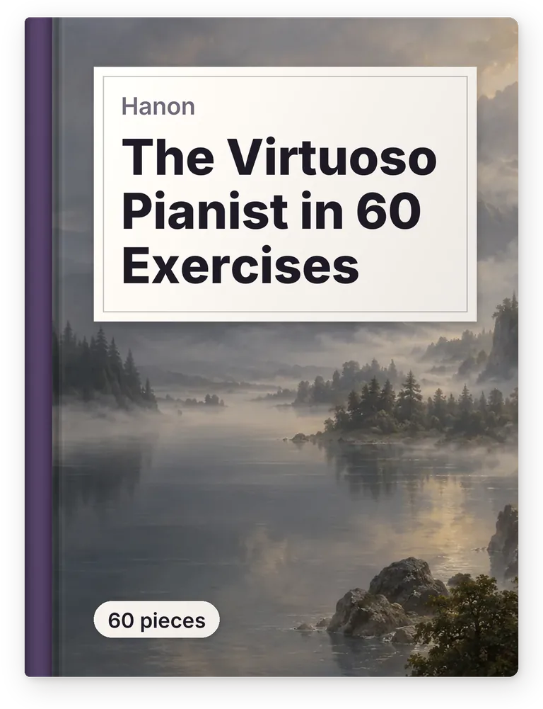 Hanon, The Virtuoso Pianist in 60 Exercises, 60 pieces