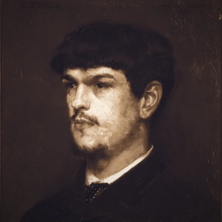 Portrait of Claude Debussy