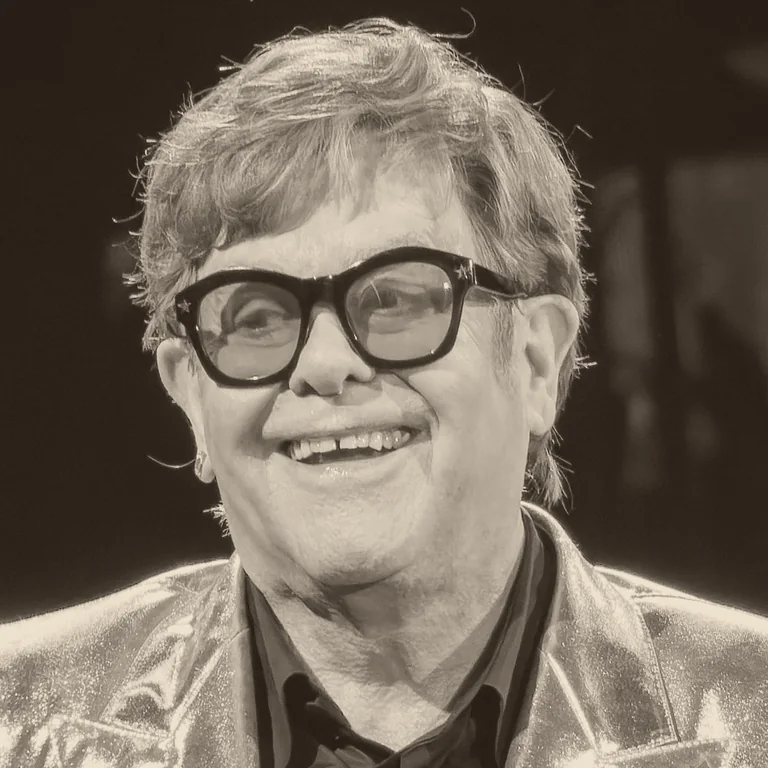 Portrait of Elton John