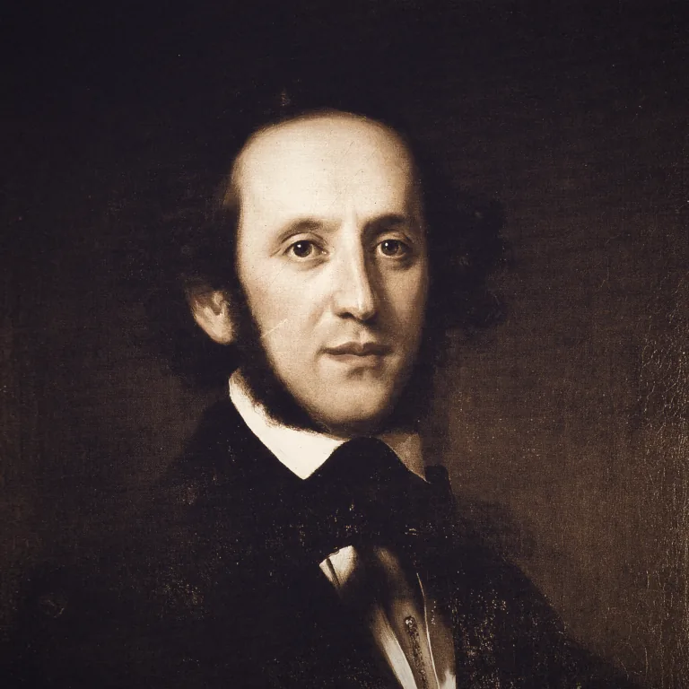 Portrait of Felix Mendelssohn