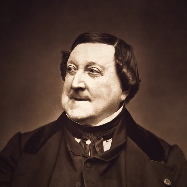 Portrait of Gioacchino Rossini