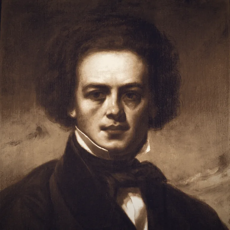 Portrait of Robert Schumann