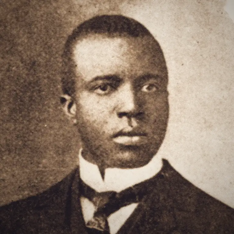 Portrait of Scott Joplin